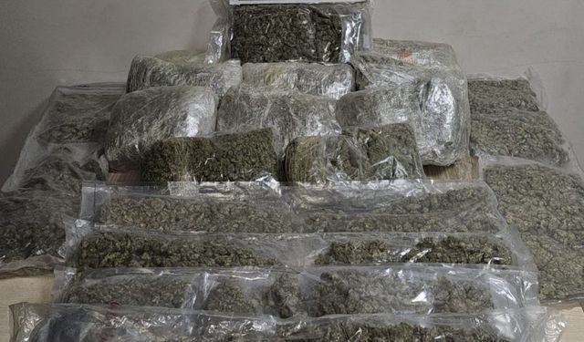 Polis kokuyu aldı, araçtan 19 kilo yasaklı madde çıktı