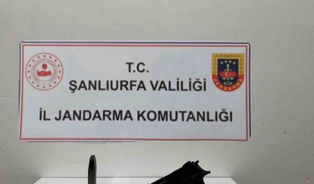 Ruhsatsız silah operasyonu gerçekleştirildi