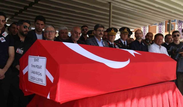 Şehit Astsubay Emre Polat memleketi Sivas’ta toprağa verildi