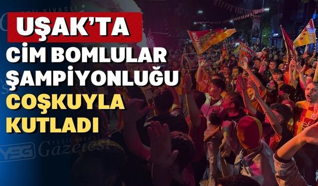 Uşak’ta yer sarı gök kırmızıya boyandı