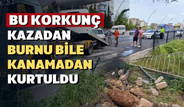 Uşak’ın bu bölgesinde her gün bir kaza yaşanıyor