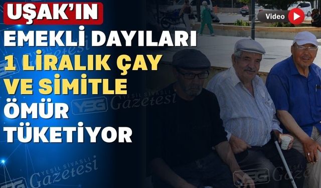 Günlerini Tiritoğlu Parkı’nda tüketen Uşak’ın emeklileri