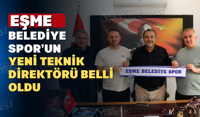 Eşme Belediye Spor’un Yeni Teknik Direktörü Mehmet Akcan Oldu