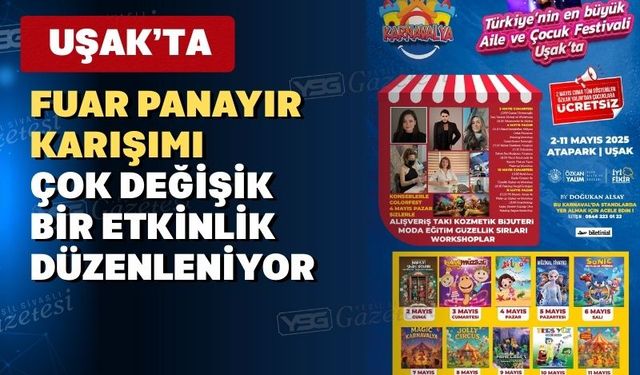 Karnavalya: Uşak’ta Renkli Bir Masal Başlıyor