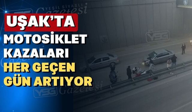 Motosikletli kurye otomobille çarpıştı; ağır yaralı