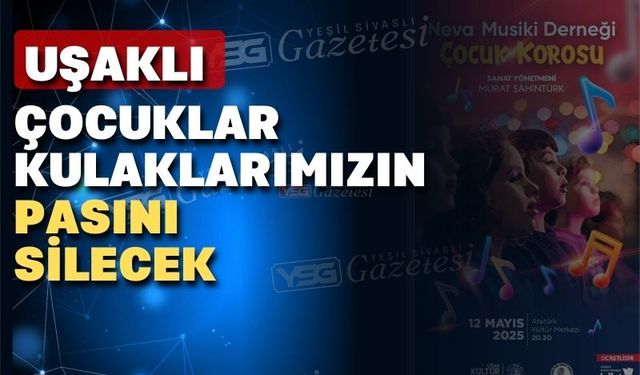 Uşaklı çocuklar cazdan 7 iklime şarkılar söylüyor