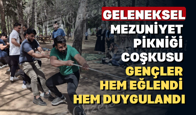 Uşak Müftülüğü’nün Geleneksel Pikniğinde Duygusal Anlar Yaşandı