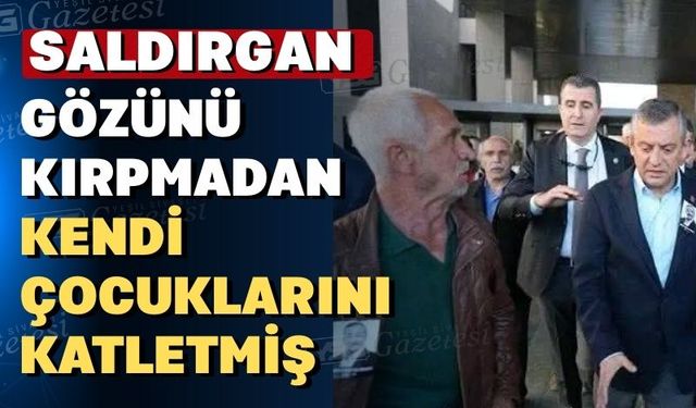 SALDIRGAN KENDİ ÇOCUKLARINI ÖLDÜRMÜŞ BİR ÇOCUK KATİLİ