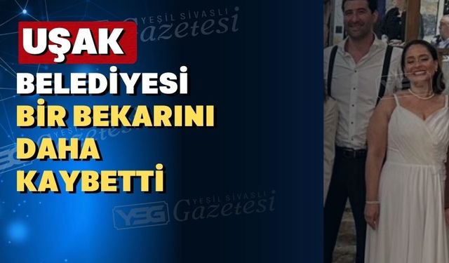 Uşak Belediye Başkan yardımcısı evlendi