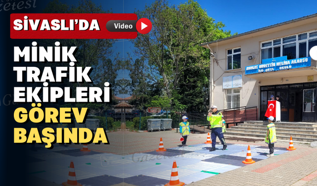 Sivaslı’nın öğrencileri trafik haftasını kutladı