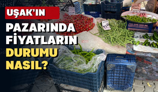 Uşak pazarı bu hafta pahalı mıydı?