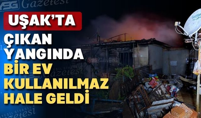 Uşak’ın kâbusu haline gelen yangınlar başladı