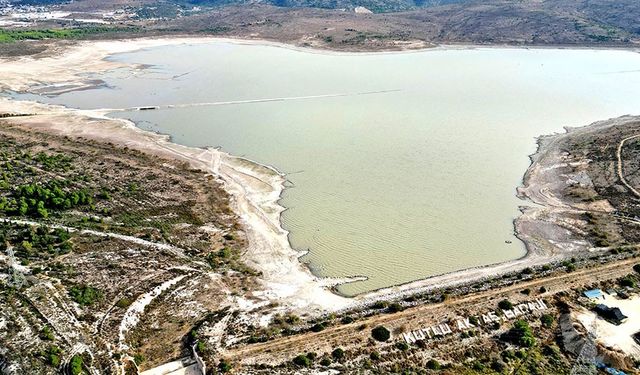 Barajda su seviyesi yüzde 13’e düştü