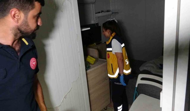 Konteynerden gelen kötü koku panik yarattı