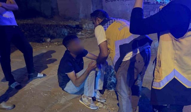 Madde bağımlısı şahıs mahalle sakinlerini tedirgin etti