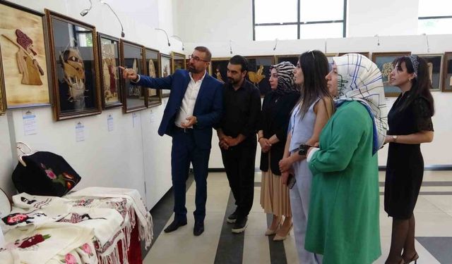 Unutulmaya yüz tutmuş sanatlar sergisi açıldı