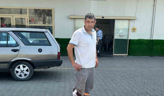 Uşak’ta acemi kasaplar hastanenin yolunu tuttu
