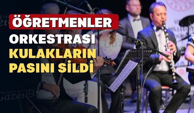 Öğretmenlerin oluşturduğu ‘Uşak Maarif Orkestrası’ ilk konserini verdi