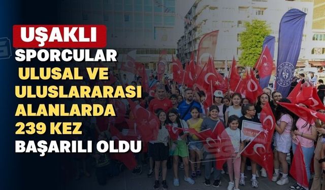 Uşak spor faaliyetlerinde çok başarılı bir il oldu