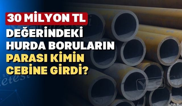 Uşak Belediyesi’nde hurda yolsuzluğu iddiası