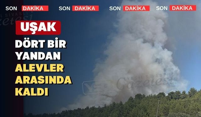 Uşak’ın ciğerleri yana yana bitmedi