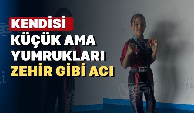 Uşak’tan bir minik kız Türkiye Şampiyonu oldu