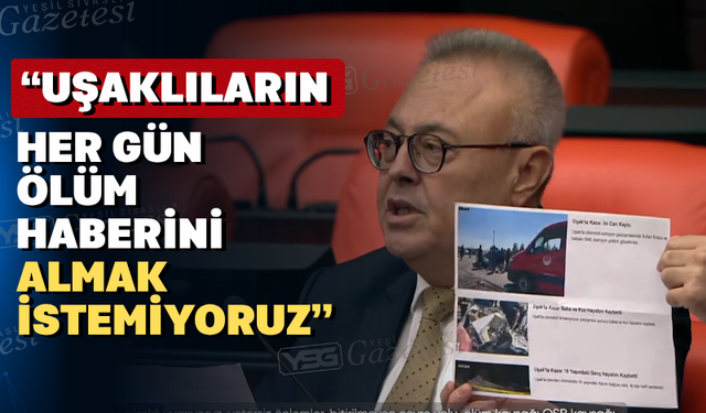 Uşak’ta yaşanan trafik kazaları mecliste