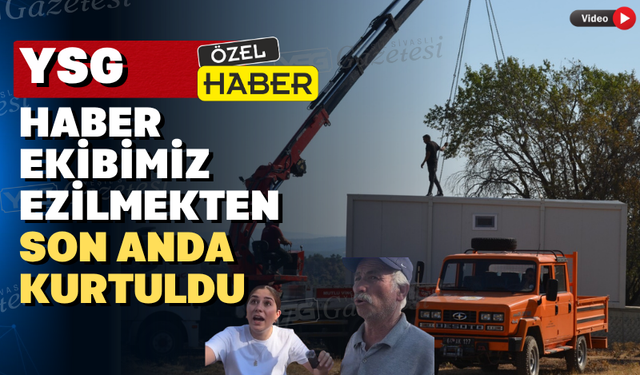 Uşak’ta panik anları kamerada