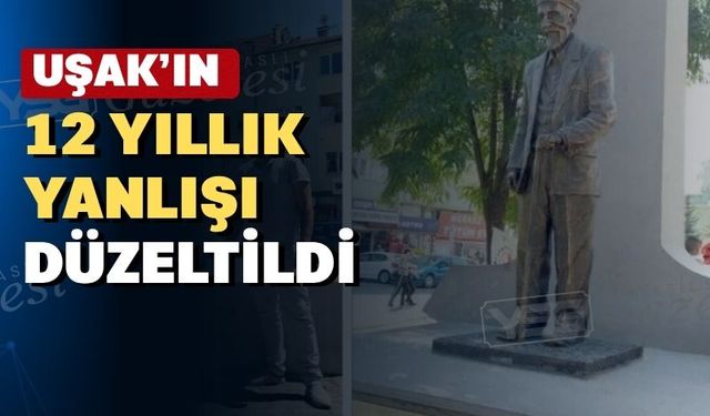 Uşak Şeker Fabrikası kurucusu Nuri Şeker 7 yaş küçüldü