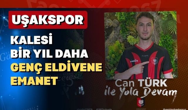 Uşakspor genç kaleciyle nikah tazeledi