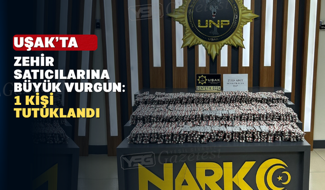 Uşak’ta Çuvalların ve Valizin İçinden 27 Bin Adet Sentetik Ecza Çıktı