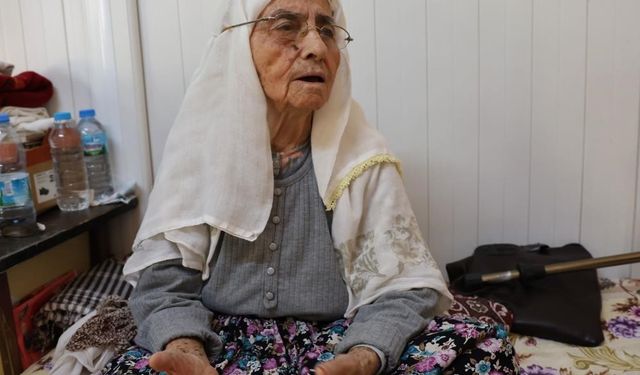 Gönüllere taht kurmuş 101 yaşındaki Hatice Nine hayatını kaybetti
