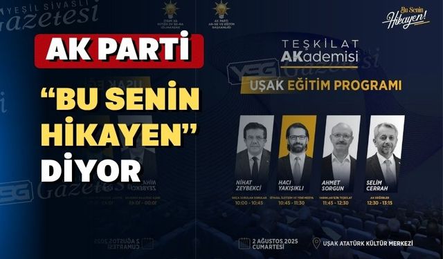 AK Parti Teşkilat Akademisi Yarın Uşak’ta Gerçekleşiyor