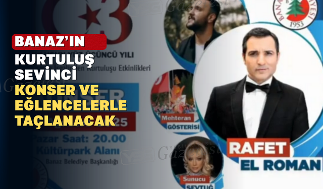 Banaz’ın Kurtuluşu 103. Yılında Coşkuyla Kutlanacak