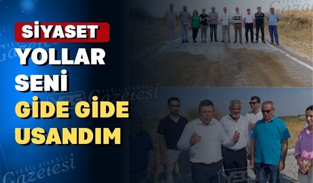 Uşak’taki 6 kilometrelik yolu AK Parti ve CHP paylaşamadı