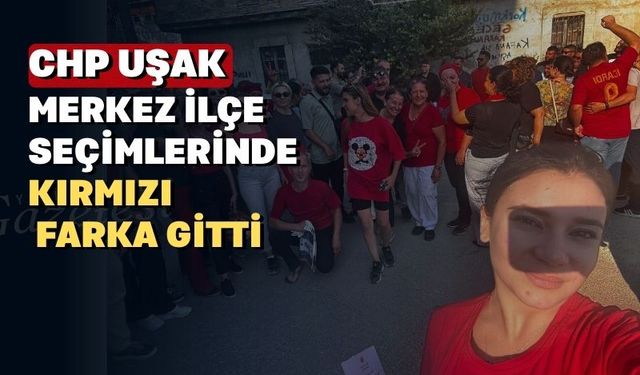 Uşak’ta oy kullanan ilk 3 Mahalle “Kırmızı” dedi