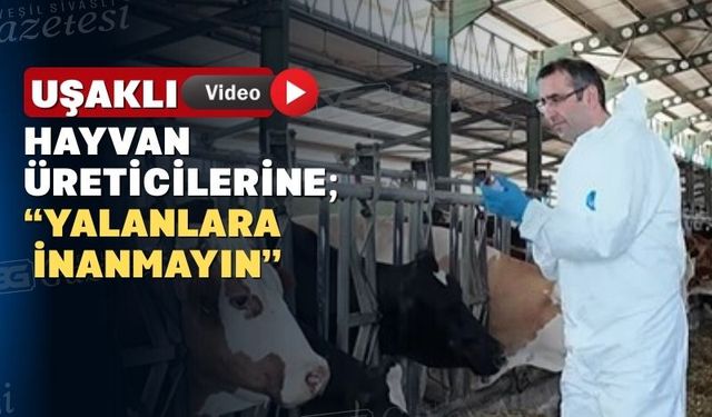 Bilir; “Uşaklı üreticilerimiz dezenformasyonlara inanmasın”