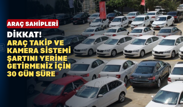 Araçlarda Kamera Takip Sistemi ve Acil Durum Butonu Zorunlu