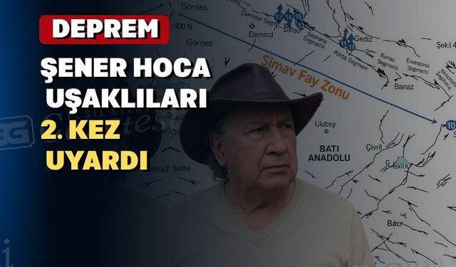 Prof. Dr. Şener Üşümezsoy yine Uşak’ı işaret etti
