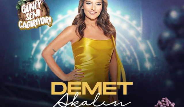 Denizli Konserinde Demet Akalın izdihamı!
