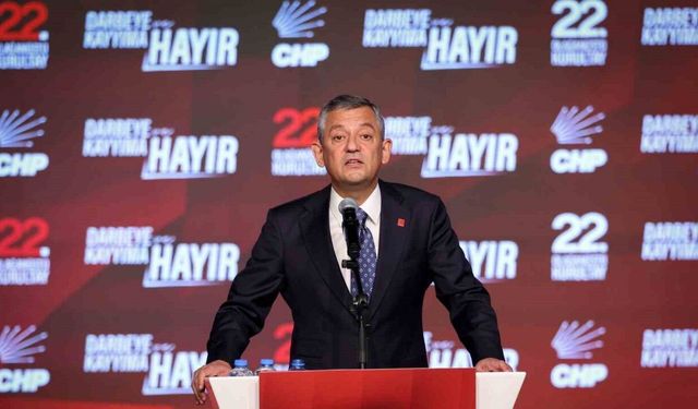 CHP Genel Başkanı Özel: "47 yıl sonra birinci parti olduk, AK Parti ilk kez yenildi"