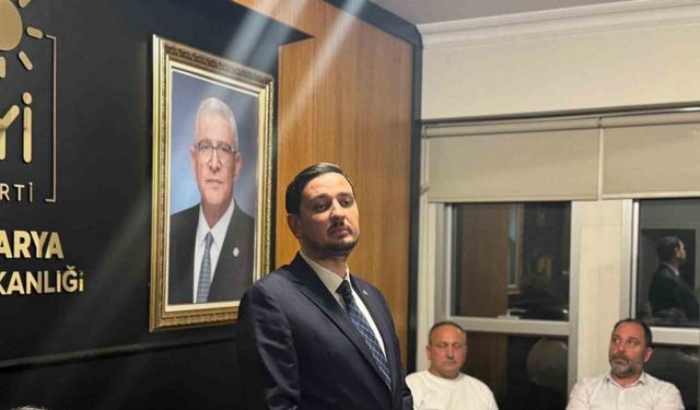 İYİ Parti İl Başkanı Uçak 6 ilçe başkanıyla birlikte partisinden istifa etti