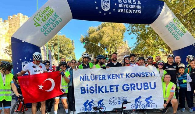 Pedallar iyilik için döndü