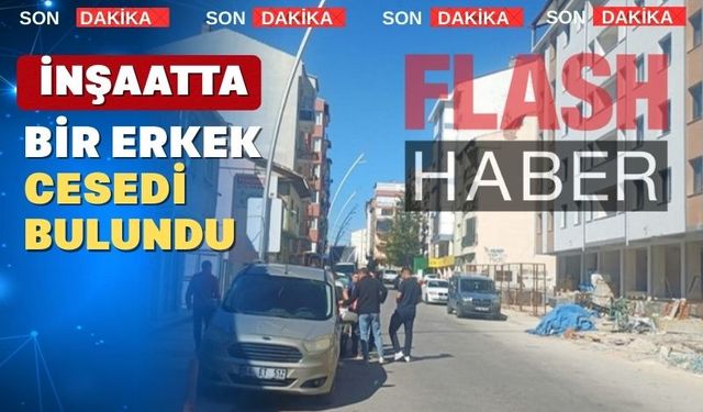 Uşak’ta bir erkek inşaat önünde ölü bulundu