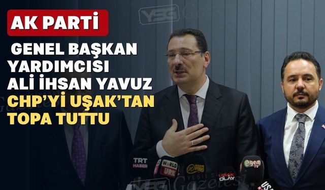 Yavuz; “CHP önce pavyonda oy pazarlığı yapanlara baksın”