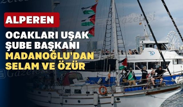 Alperen Ocakları Uşak İl Başkanlığından Gazze desteği