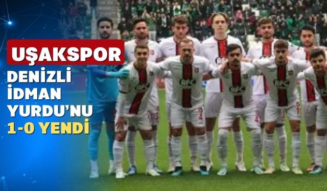 Uşakspor’un bileği bükülmüyor