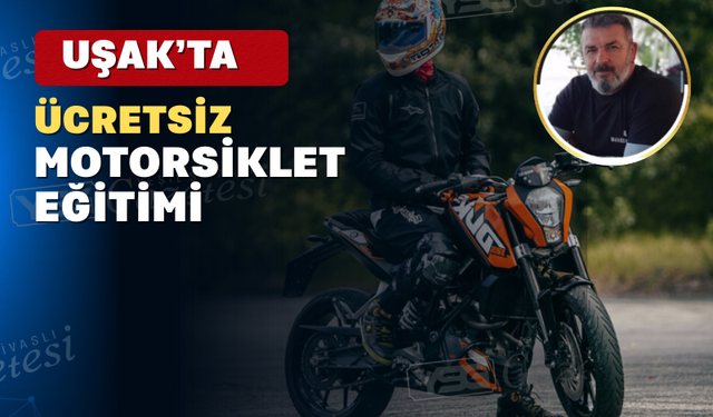 Uşak’ta Motorseverlere Ücretsiz İleri Sürüş Eğitimi