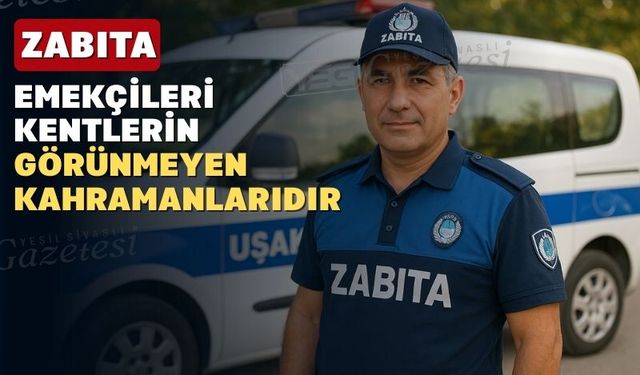 Uşaklı zabıtaların gününü kutladılar