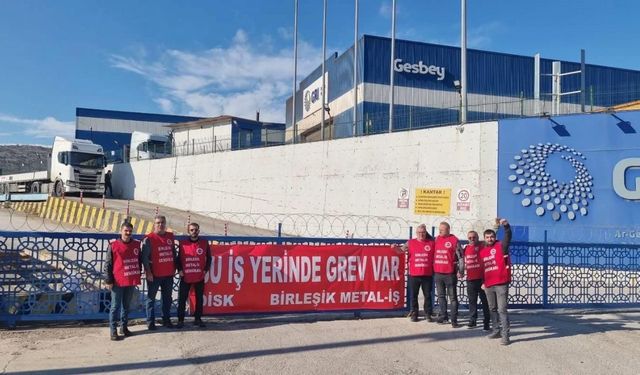 Grev çanları çaldı: İşçiler iş bıraktı